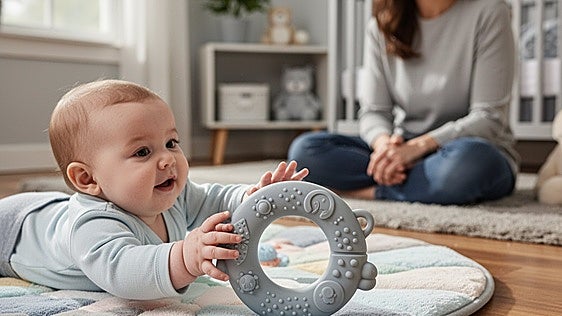 Alivia las molestias de dientes de tu bebé con estos mordedores seguros