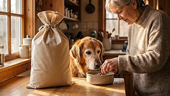 Los mejores piensos y snacks para perros mayores con artrosis