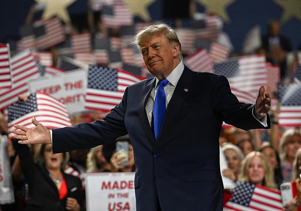 Trump promete 5.000 dólares a cada estadounidense si mantiene el control del Congreso