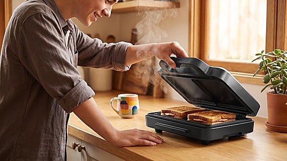 Las mejores sandwicheras y grills baratos para cocinar rápido en casa