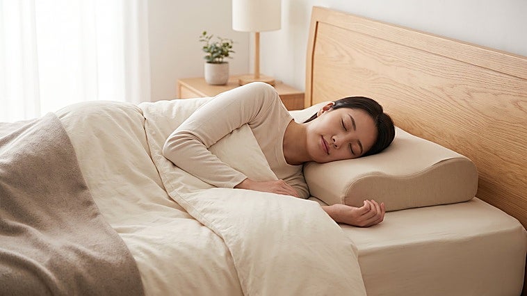Mejora tu postura al dormir con la almohada TEMPUR ErgoPlus MDV, que toma forma con el calor corporal