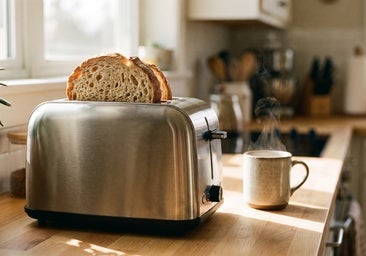 Estas tostadoras de dos ranuras anchas doran pan artesano sin complicaciones