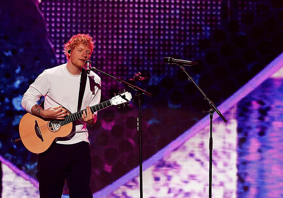 Ed Sheeran, durante un concierto en el Madison Square Garden
