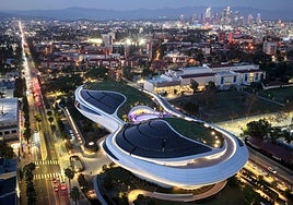 Vista del Lucas Museum of Narrative Art.