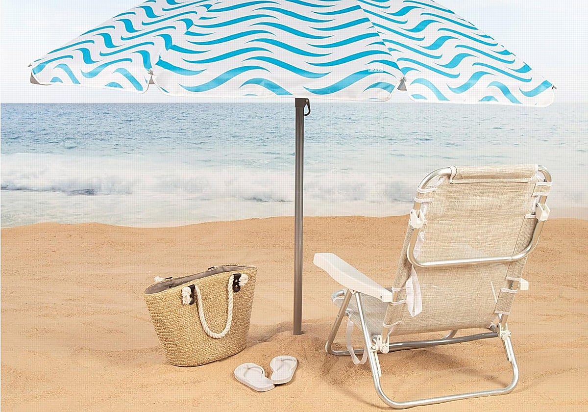 Estas sombrillas antiviento resisten todo tipo de ráfagas para evitar sustos en la playa