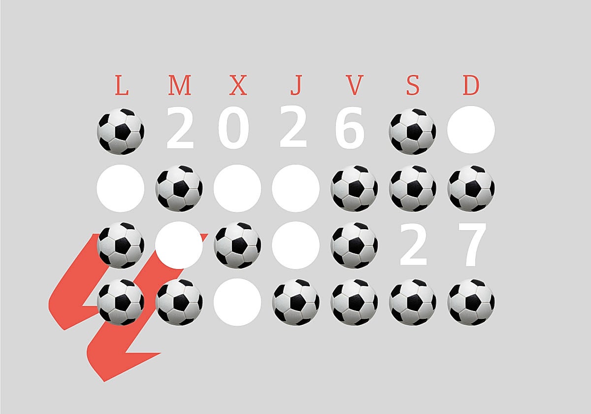 Este es el calendario completo de la Liga 2026-27