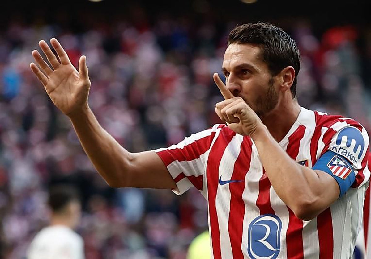 Koke agranda su leyenda en el Atlético