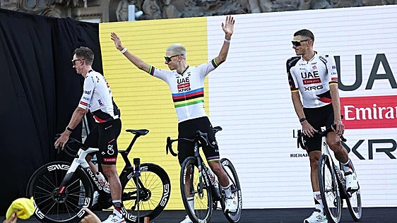 La 'Sagrada Familia' del Tour aguarda la quinta corona de Pogacar