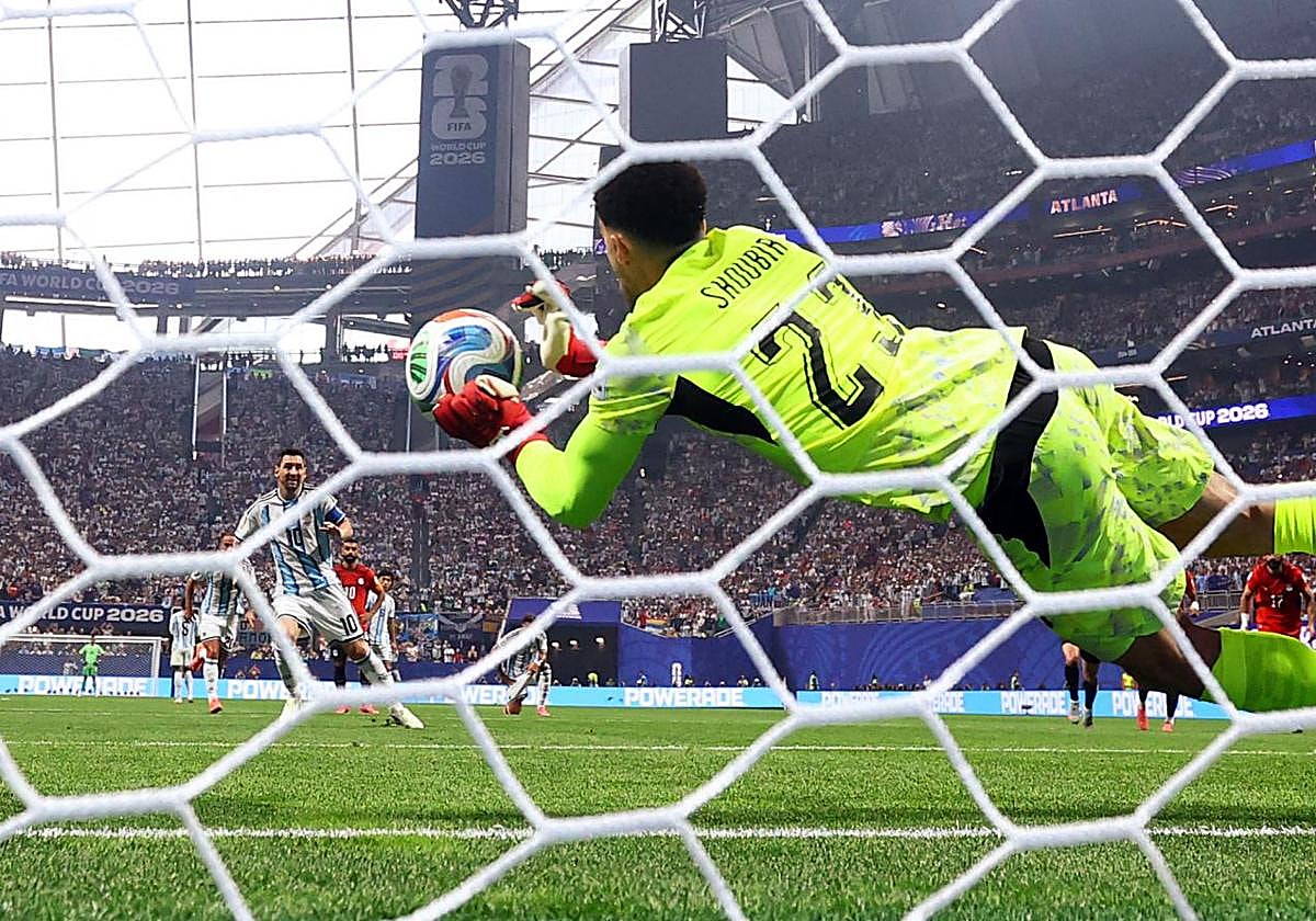 Messi ha fallado cuatro penaltis en seis Mundiales.