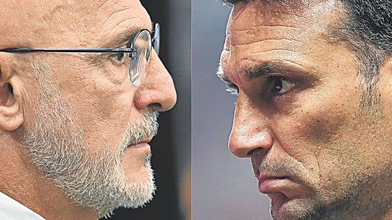 De la Fuente contra Scaloni: la final del maestro y el discípulo