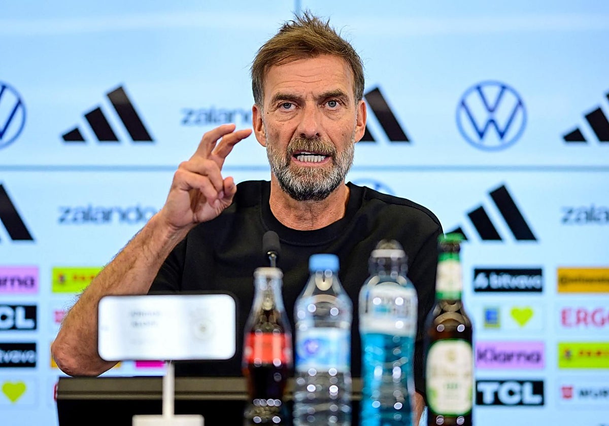 Jürgen Klopp, durante su presentación.