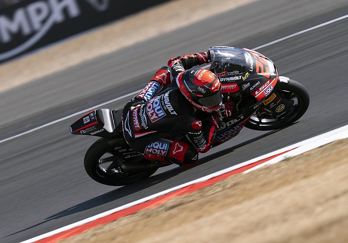 David Almansa, piloto de Moto 3.