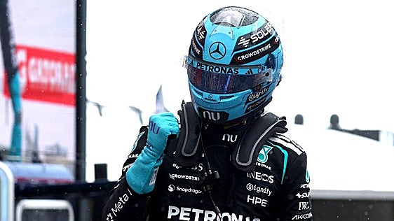 Russell gana la absoluta nada que fue el sprint de Zandvoort