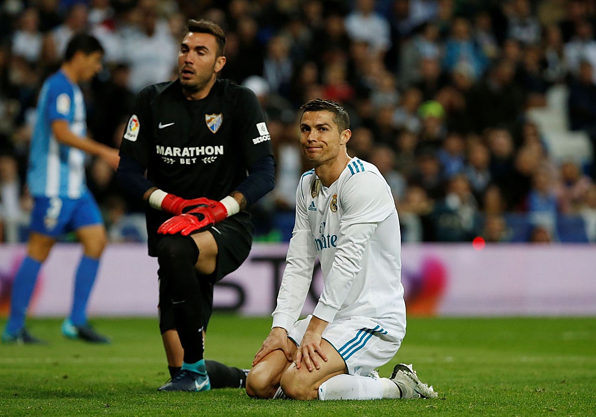 El Málaga regresa al Bernabéu, donde nunca ganó