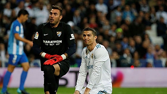 El Málaga regresa al Bernabéu, donde nunca ganó