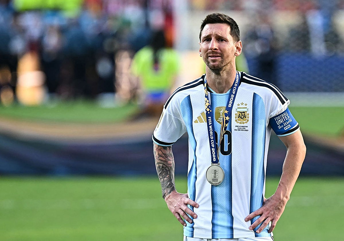 Messi anuncia su adiós a la selección de Argentina