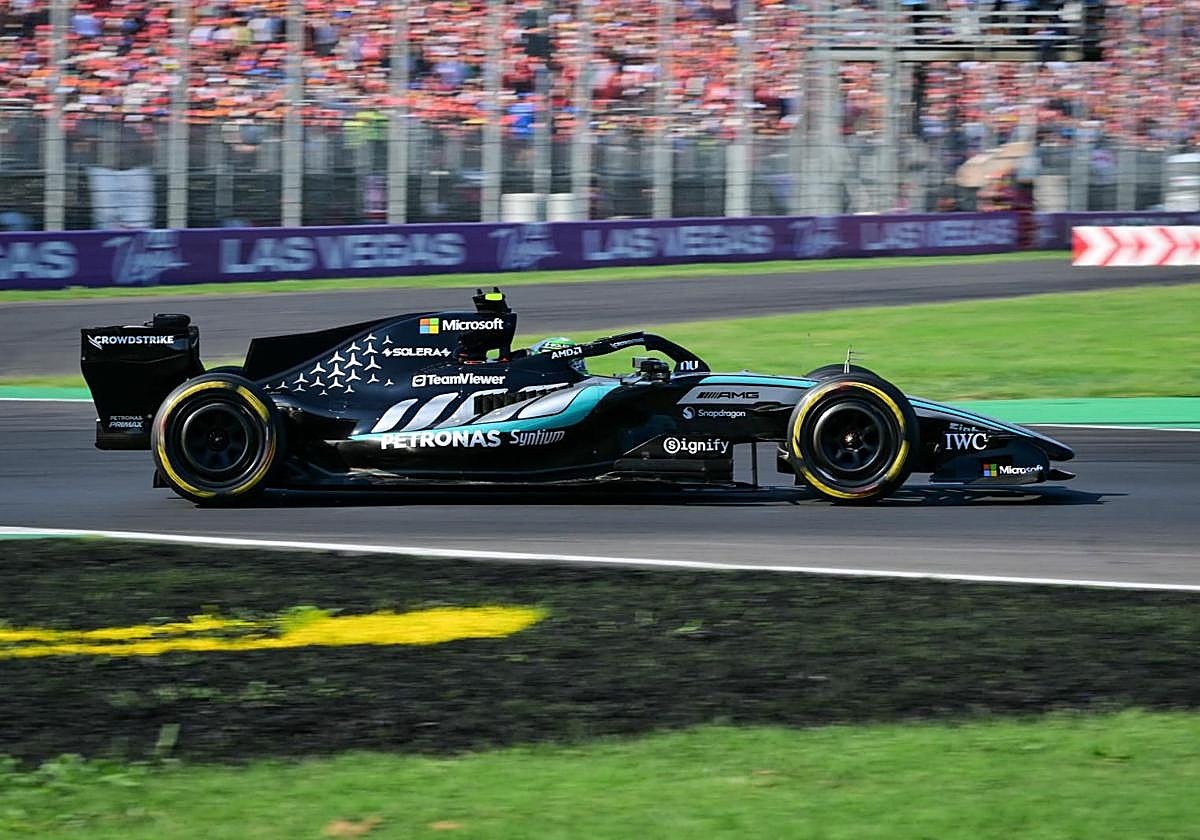 Kimi Antonelli durante el Gran Premio de Italia de Fórmula 1.
