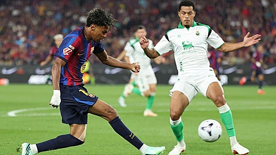 Así hemos narrado la goleada del Barça ante el Racing