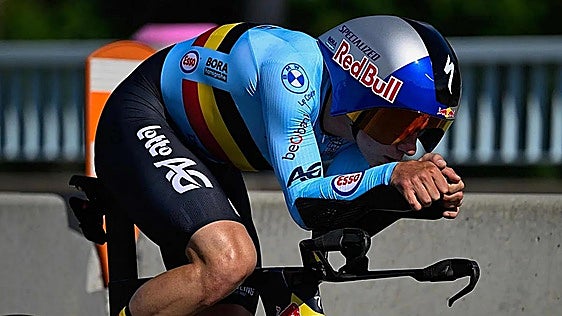 Remco Evenepoel hace historia del Mundial de crono