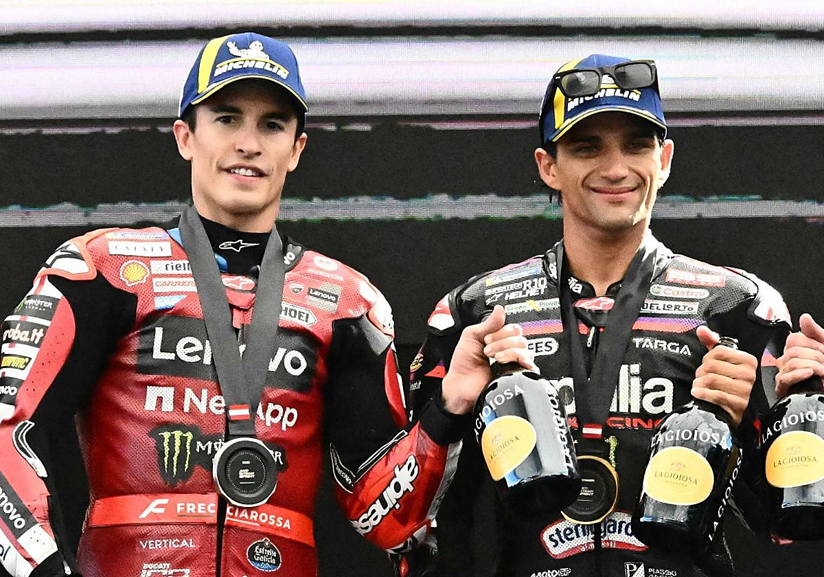 Jorge Martín y Marc Márquez se miden en Motegi por el título de MotoGP