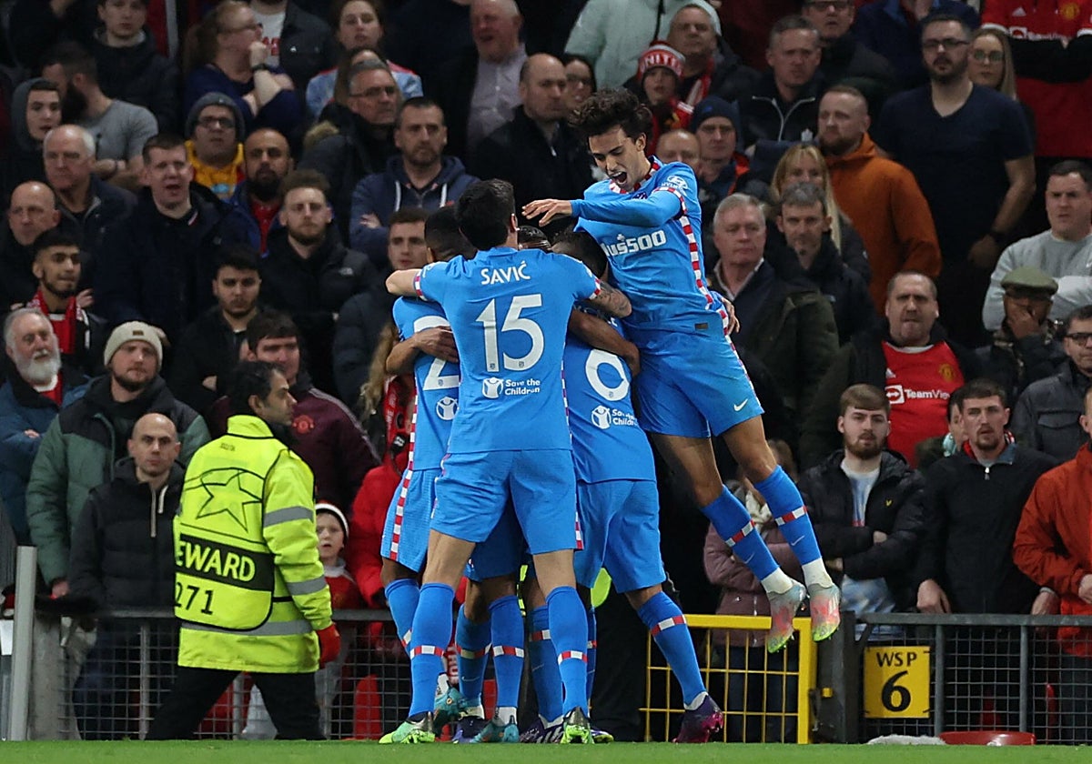 Atlético Madrid holds undefeated record against Manchester United