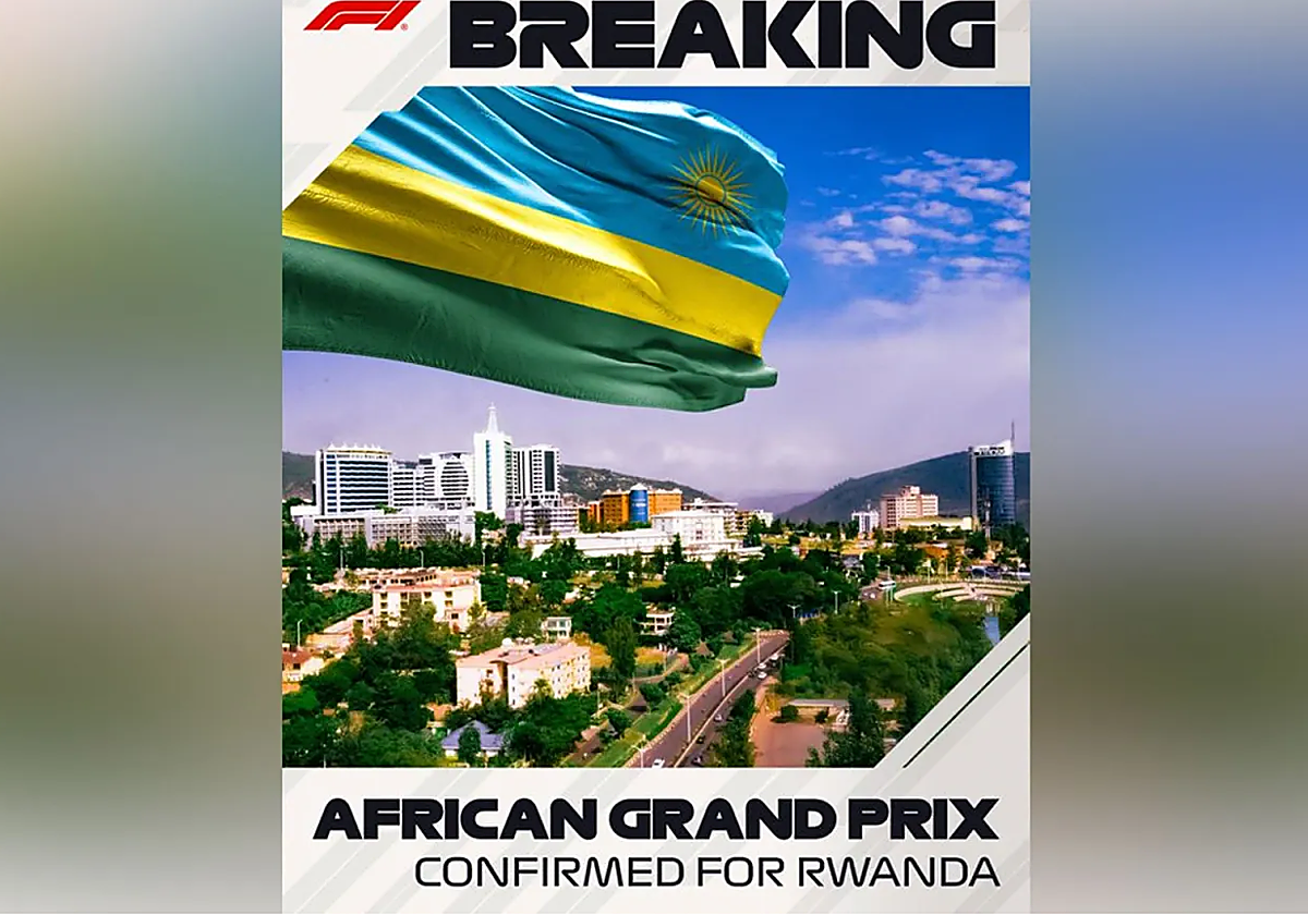 Formula 1 Return to Africa in Rwanda Planned via 10-Year Agreement