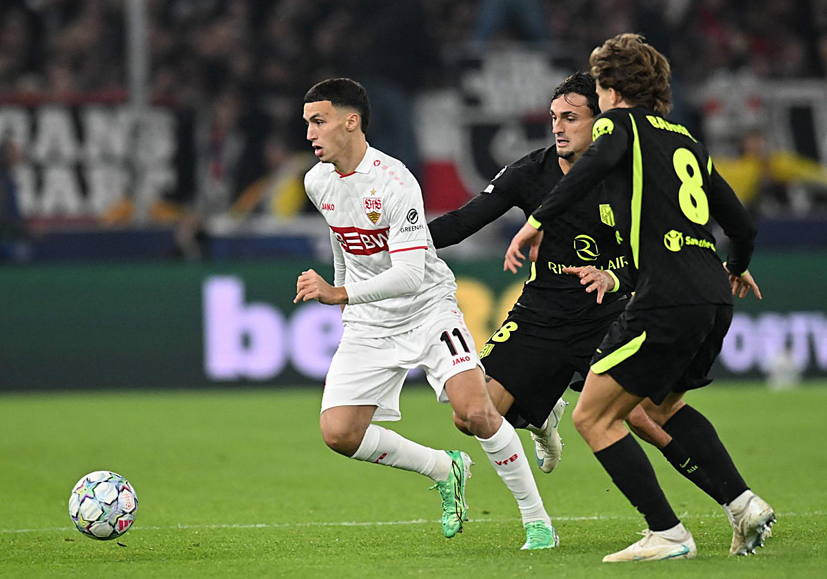 Leweling adelanta al Stuttgart ante el Atlético