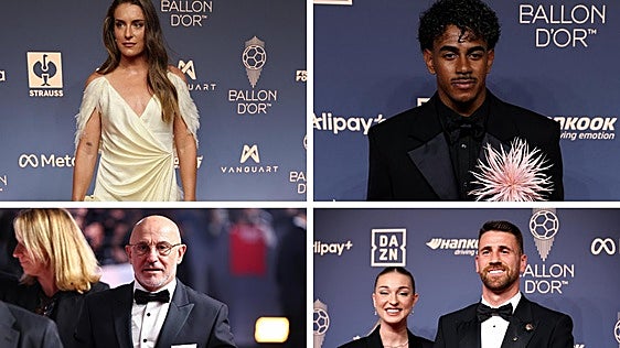 La gala del Balón de Oro, en imágenes
