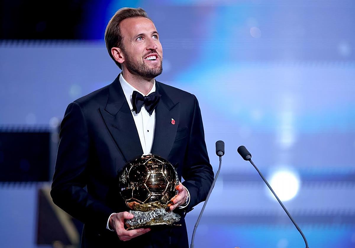 Harry Kane beat Kylian Mbappé in the Ballon d'Or