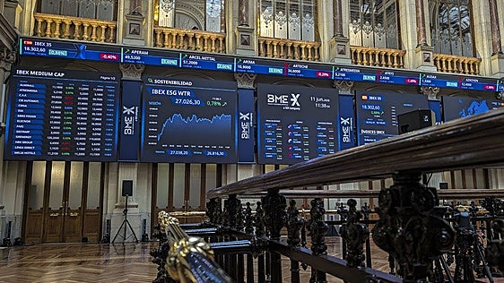 El Ibex-35 sigue imparable y alcanza un nuevo récord histórico por encima de los 19.600 puntos