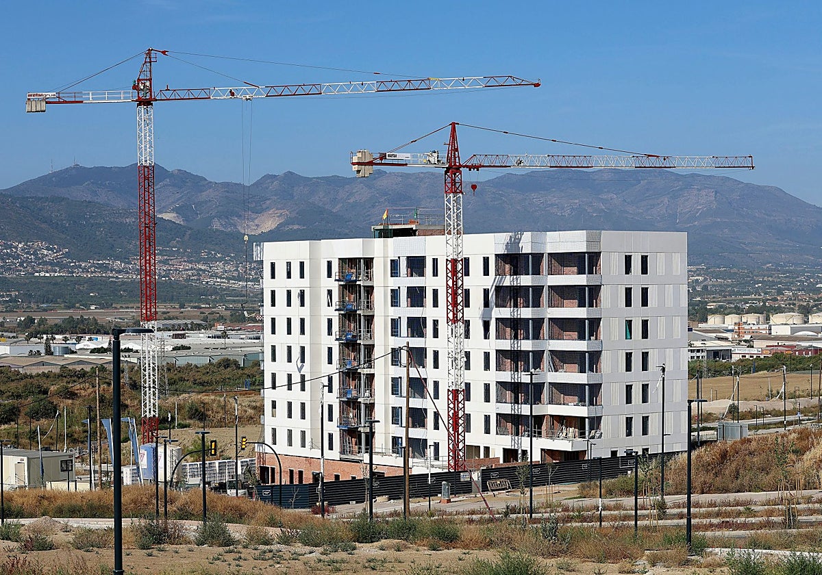 Obras en construcción.