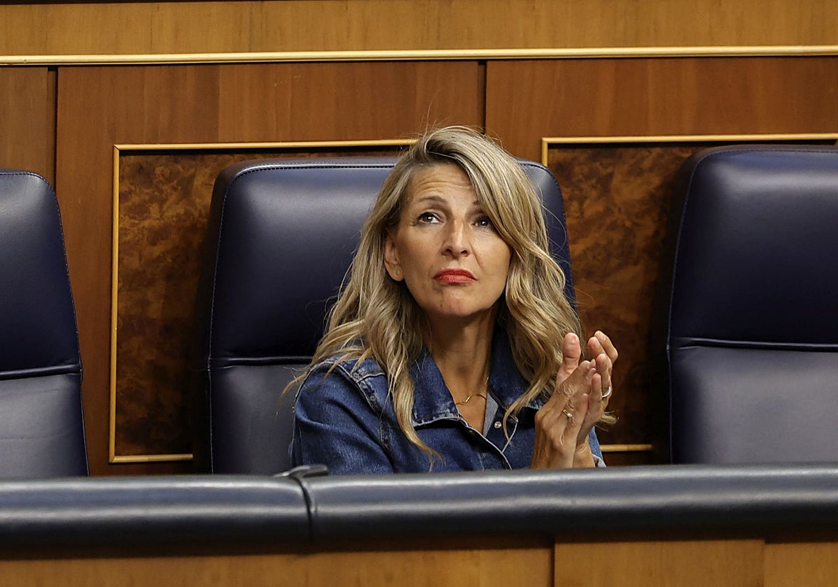 La vicepresidenta segunda y ministra de Trabajo, Yolanda Díaz.