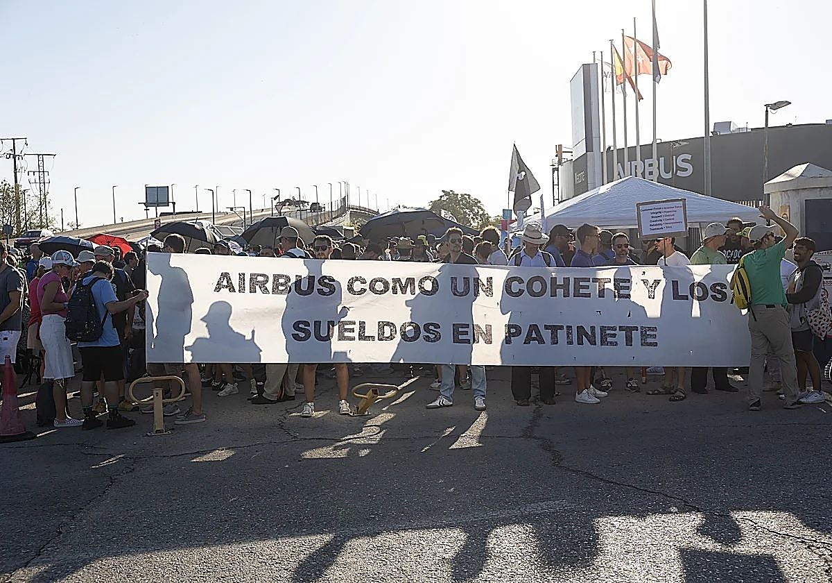 La plantilla de Airbus mantiene la huelga a la espera del referéndum para votar la última propuesta