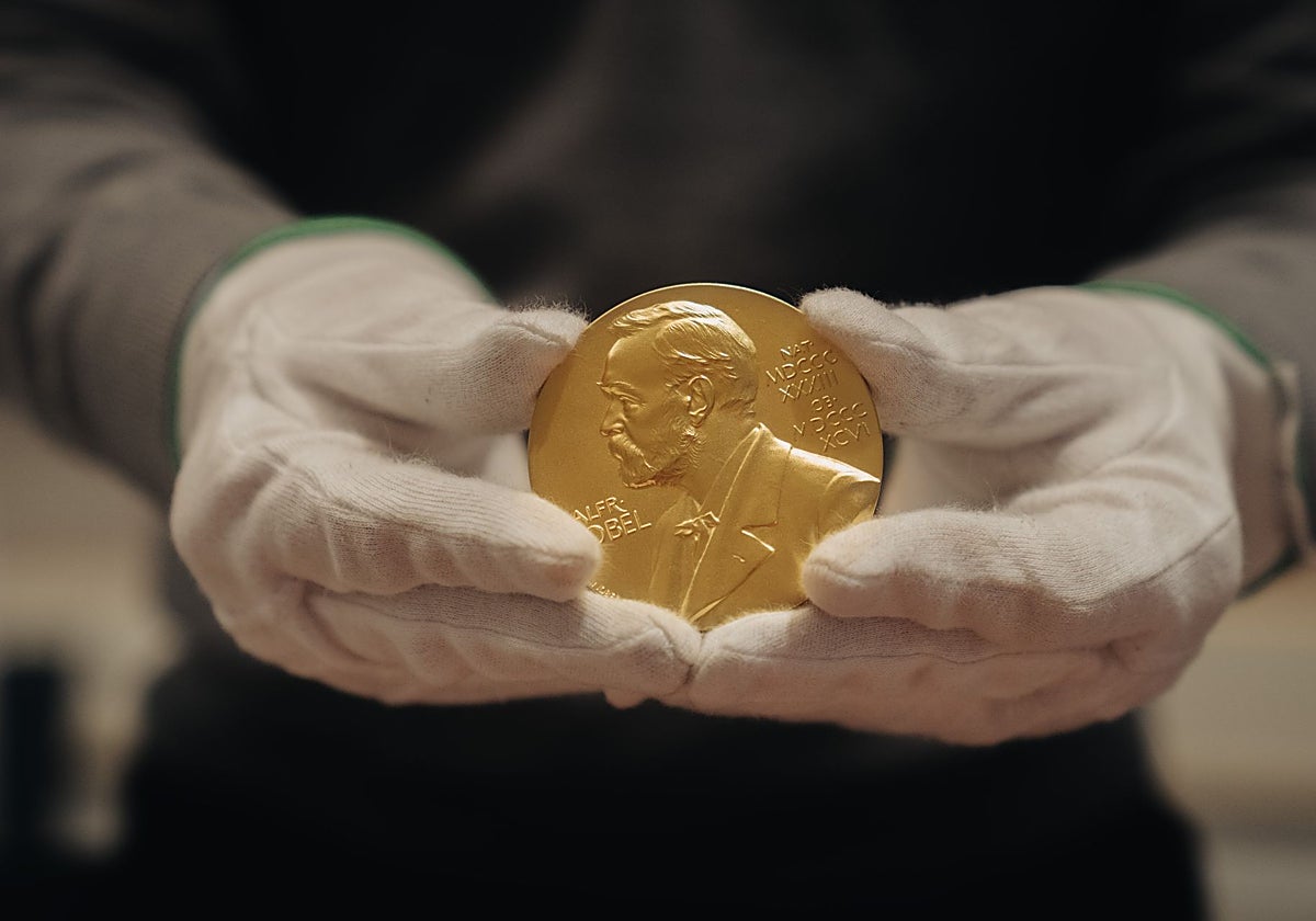 Premio Nobel en una imagen de archivo.