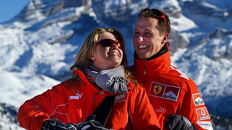 Corinna Schumacher, la mujer que sostiene el mito