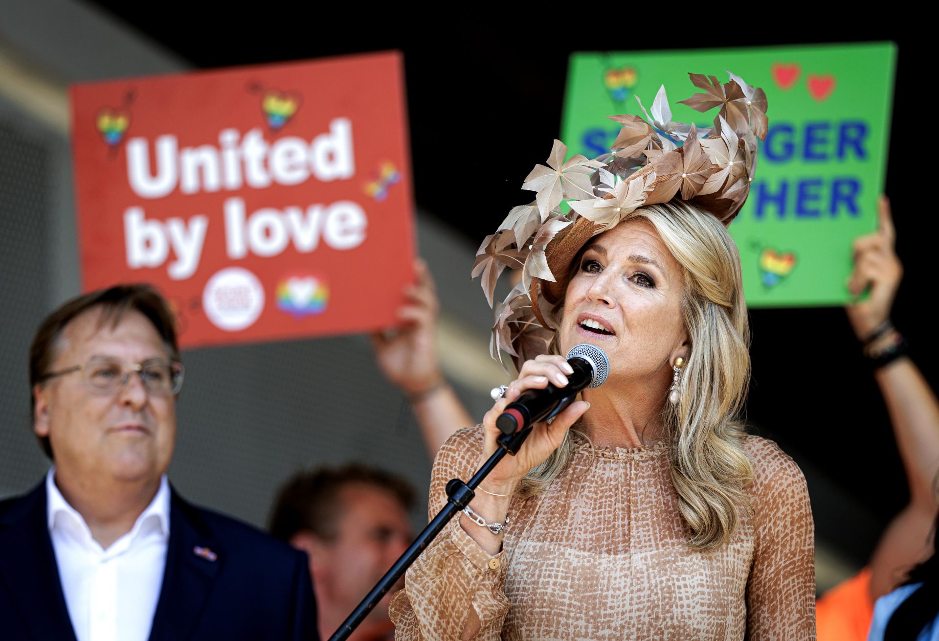 La reina Máxima de los Países Bajos.