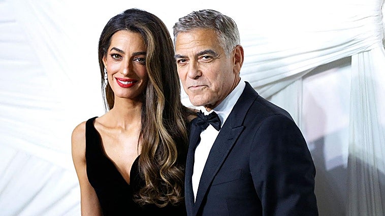 George y Amal Clooney, evacuados de su casa en Francia por los incendios en el país galo