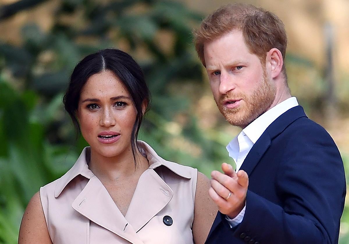 Meghan Markle y el príncipe Harry