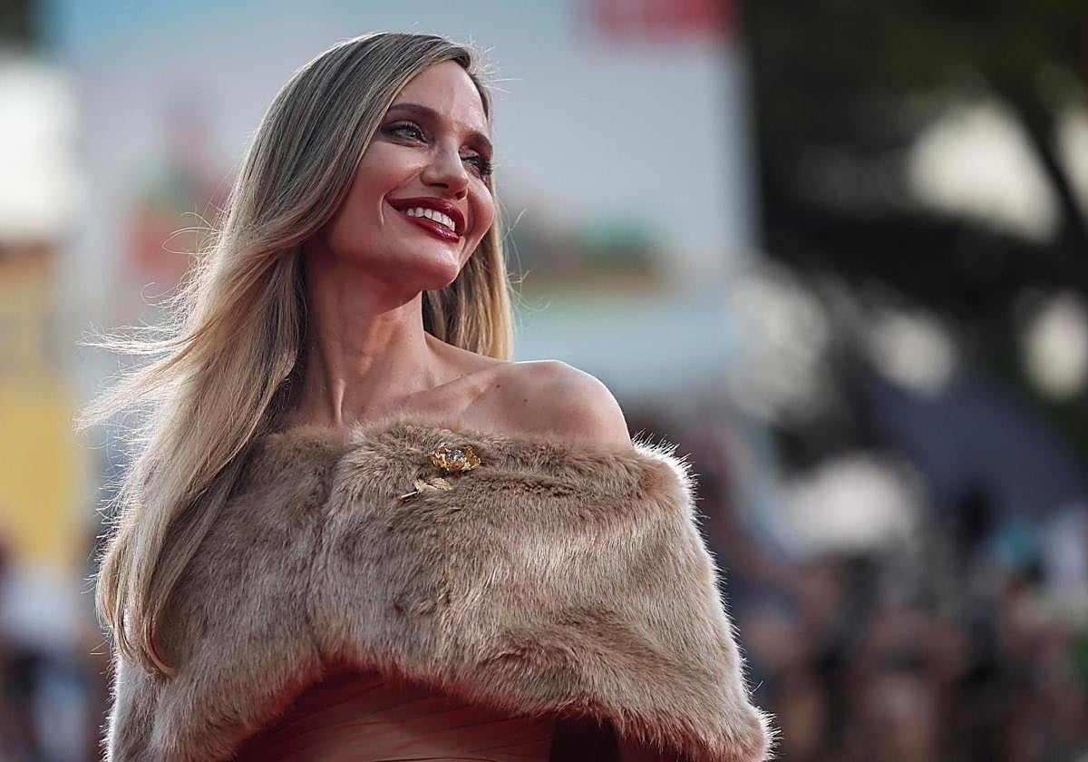 Angelina Jolie en el Festival de Cine de Venecia.