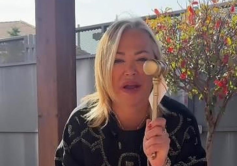 Belén Esteban, en un vídeo en Instagram.