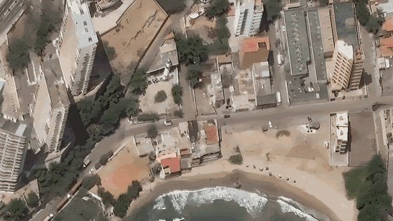 Las imágenes del antes y el después muestran la destrucción de La Guaria