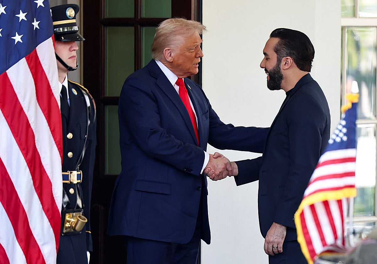 Trump consagra a Bukele como modelo para el continente americano