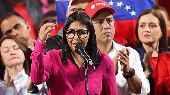 Trump blinda a Delcy Rodríguez hasta que celebre elecciones en Venezuela dentro de un año
