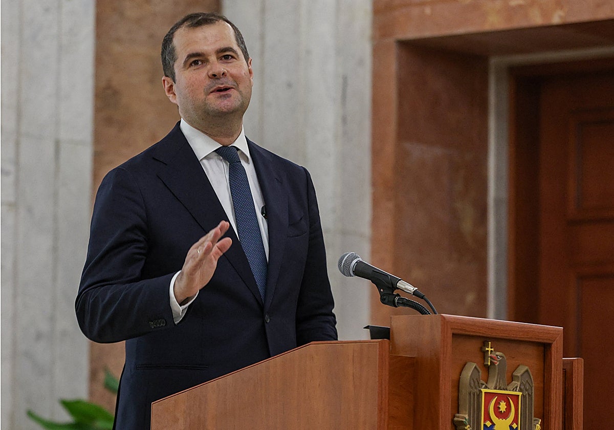 Vasile Tofan, primer ministro de Moldavia.