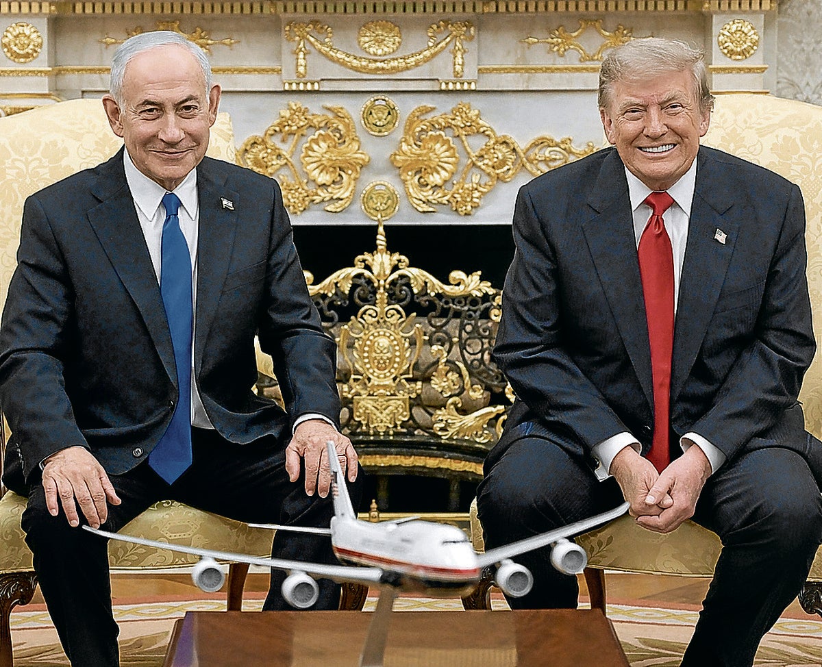 Netanyahu y Trump, en la Casa Blanca.