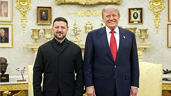 Zelenski urge a Trump a redoblar la presión sobre Rusia para poner fin a la guerra
