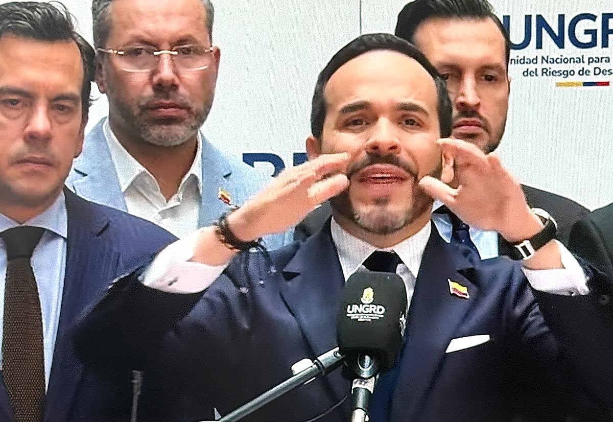 Abelardo de la Espriella durante su comparecencia.