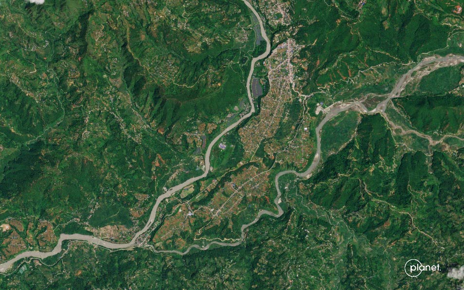 Imagen antes - Las imágenes que explican la tragedia de Nepal