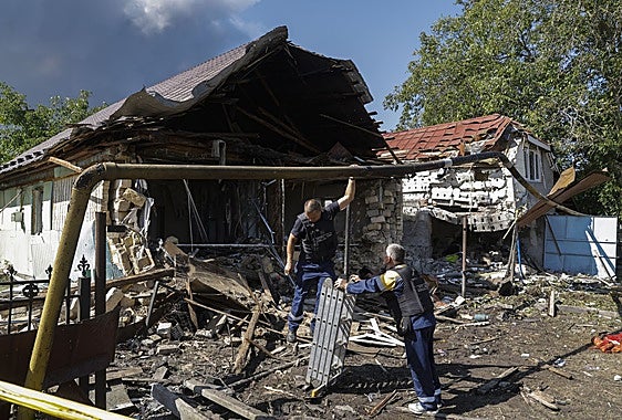 Al menos 38 muertos en un ataque ruso contra un almacén de municiones cerca de Kiev