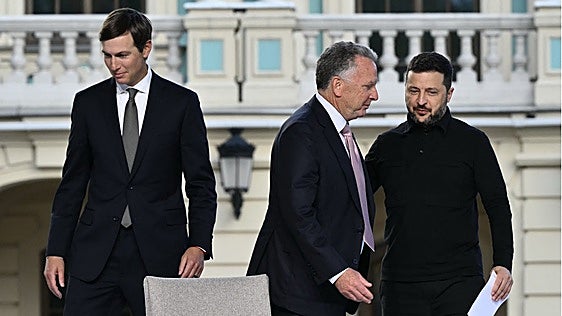 Zelenski da por hecho otro invierno en guerra tras la cita con Witkoff y Kushner